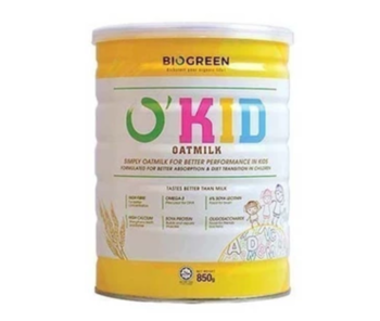 BIOGREEN O'KID OATMILK 850G